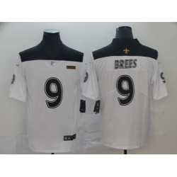 New Orleans Saints 9 Drew Brees White City Edition Vapor Untouchable Limited Jersey