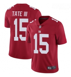 New York Giants 15 Golden Tate III Red Alternate Stitched Football Vapor Untouchable Limited Jersey New York Giants 15 Golden Tate III Red Alternate Stitched Football Vapor Untouchable Limited Jersey