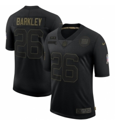 New York Giants 26 Saquon Barkley Black 2020 Salute To Service Limited Jersey New York Giants 26 Saquon Barkley Black 2020 Salute To Service Limited Jersey