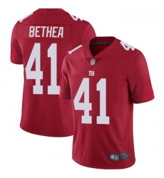 New York Giants 41 Antoine Bethea Red Alternate Stitched Football Vapor Untouchable Limited Jersey New York Giants 41 Antoine Bethea Red Alternate Stitched Football Vapor Untouchable Limited Jersey