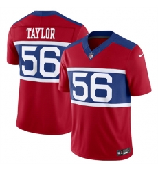 New York Giants 56 Lawrence Taylor Century Red Alternate Vapor F U S E Limited Stitched Football Jersey