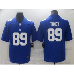 New York Giants 89 Kadarius Toney Royal Vapor Untouchable Limited Jersey