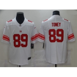 New York Giants 89 Kadarius Toney White Vapor Untouchable Limited Jersey