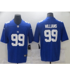 New York Giants 99 Williams Blue Vapor Untouchable Limited 2021 NFL Jersey