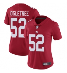 Women's New York Giants #52 Alec Ogletree Red Alternate Stitched NFL Vapor Untouchable Limited Jersey
