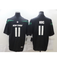 New York Jets 11 Denzel Mims Black Vapor Untouchable Limited Jersey New York Jets 11 Denzel Mims Black Vapor Untouchable Limited Jersey