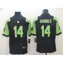New York Jets 14 Sam Darnold Black City Edition Vapor Untouchable Limited Jersey