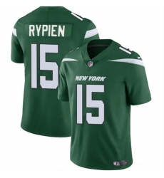 New York Jets 15 Brett Rypien Green Vapor Untouchable Limited Stitched Jersey