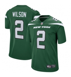 New York Jets #2 Zach Wilson Green Vapor Limited Jersey