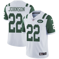 New York Jets 22 Trumaine Johnson White Stitched NFL Vapor Untouchable Limited Jersey