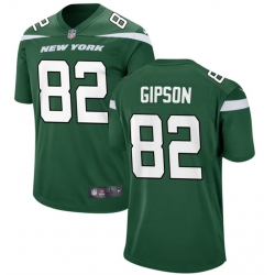 New York Jets 82 Xavier Gipson Green Stitched Jersey