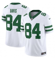 New York Jets 84 Corey Davis White 2023 F U S E Vapor Limited Throwback Stitched Football Jersey New York Jets 84 Corey Davis White 2023 F U S E Vapor Limited Throwback Stitched Football Jersey