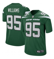 New York Jets #95 Quinnen Williams Green Vapor Untouchable Limited Stitched NFL Jersey