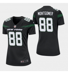 Women's New York Jets 88 Ty Montgomery Black Vapor Untouchable Limited Jersey