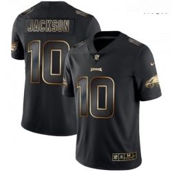 Philadelphia Eagles 10 DeSean Jackson Black Gold Vapor Untouchable Limited Jersey