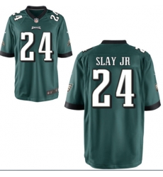 Philadelphia Eagles 24 Darius Slay Jr Green Vapor Limited NFL Stitched Jersey