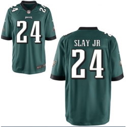 Philadelphia Eagles 24 Darius Slay Jr Green Vapor Limited NFL Stitched Jersey