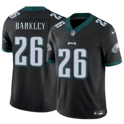 Philadelphia Eagles #26 Saquon Barkley Black 2023 F.U.S.E. Vapor Untouchable Limited Football Stitched Jersey