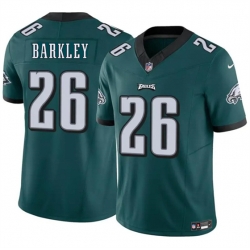 Philadelphia Eagles #26 Saquon Barkley Green 2023 F.U.S.E. Vapor Untouchable Limited Football Stitched Jersey