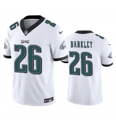 Philadelphia Eagles #26 Saquon Barkley White 2023 F.U.S.E. Vapor Untouchable Limited Football Stitched Jersey