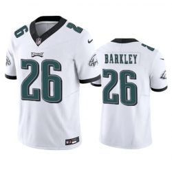 Philadelphia Eagles #26 Saquon Barkley White 2023 F.U.S.E. Vapor Untouchable Limited Football Stitched Jersey