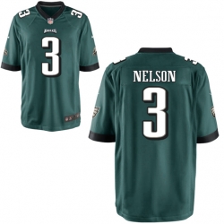 Philadelphia Eagles 3 Steven Nelson Green Limited Jersey