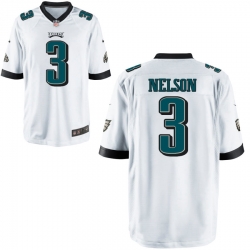 Philadelphia Eagles 3 Steven Nelson White Limited Jersey