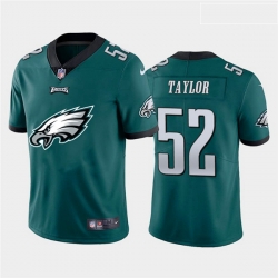 Philadelphia Eagles 52 Davion Taylor Green Team Big Logo Vapor Untouchable Limited Jersey