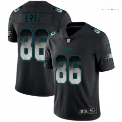 Philadelphia Eagles 86 Zach Ertz Black Arch Smoke Vapor Untouchable Limited Jersey