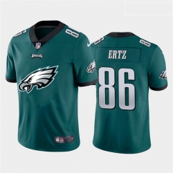 Philadelphia Eagles 86 Zach Ertz Green Team Big Logo Vapor Untouchable Limited Jersey