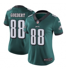 Women's Philadelphia Eagles 88 Dallas Goedert Green Vapor Untouchable Limited Stitched Football Jersey