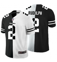 Pittsburgh Steelers 2 Mason Rudolph Black And White Split Vapor Untouchable Limited Jersey Pittsburgh Steelers 2 Mason Rudolph Black And White Split Vapor Untouchable Limited Jersey