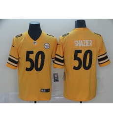 Pittsburgh Steelers 50 Ryan Shazier Gold Inverted Legend Limited Jersey