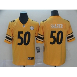 Pittsburgh Steelers 50 Ryan Shazier Gold Inverted Legend Limited Jersey