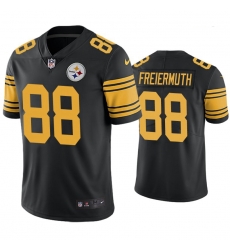 Pittsburgh Steelers 88 Pat Freiermuth Black Color Rush Jersey