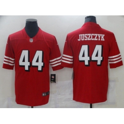 San Francisco 49ers 44 Juszczyk Red Vapor Untouchable Limited 2021 NFL Jersey